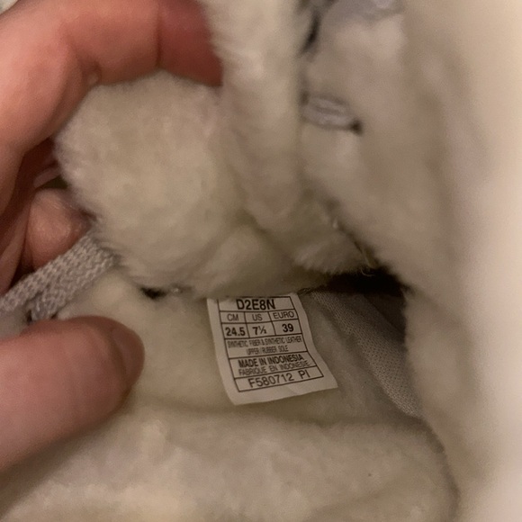 Onitsuka Tiger Women's Boots Light Powder Blue & Cream Lace Up Size 7.5 - Picture 10 of 11